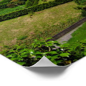 Landschap Azoren Poster (Hoek)