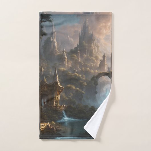 Landschap Badkamer Handdoek Set (Handdoek)