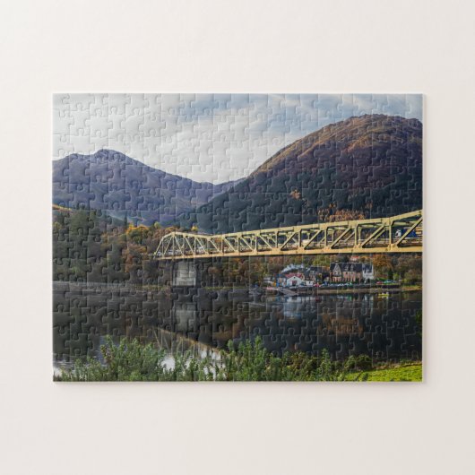 Landschap Ballachulish Bridge GlenCoe Scotland Legpuzzel (Horizontaal)