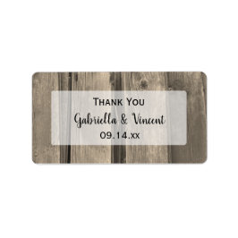 Landschap Barn Wood Weddenschap Etiket