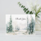 Landschap Begrafenis Religieus Kruis Gedenkteken Bedankkaart (Staand voorkant)