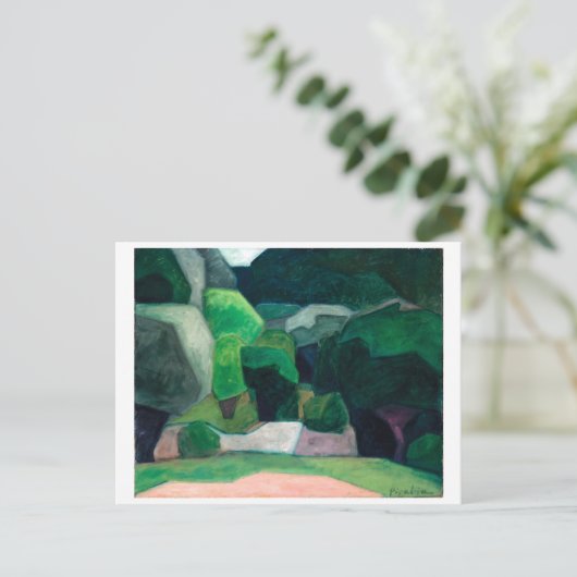 Landschap bij Cassis | Francis Picabia | Briefkaart (Staand voorkant)