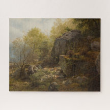 Landschap bij Conway, Noord-Wales (door A.H. Wyant
