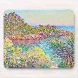 Landschap bij Monte Carlo (door Claude Monet) Muismat