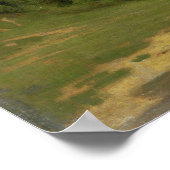 Landschap bij Oberaudorf Poster (Hoek)