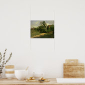 Landschap bij Oberaudorf Poster (Keuken)