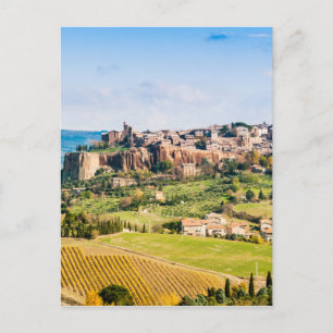 Landschap bij Orvieto Briefkaart