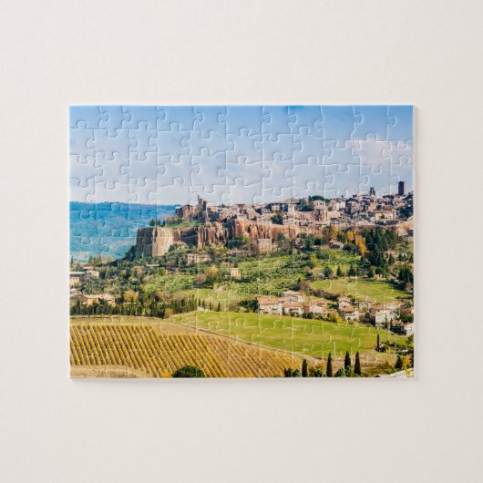 Landschap bij Orvieto Legpuzzel (Horizontaal)
