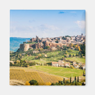 Landschap bij Orvieto Magneet
