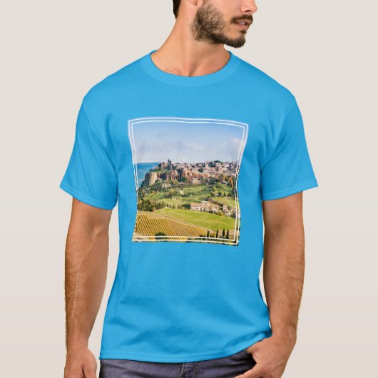 Landschap bij Orvieto T-shirt (Voorkant)