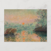 Landschap bij zonsondergang | Tadeusz Makowski Briefkaart (Voorkant)