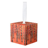 Landschap Birch Forest Decoratie (Voorkant hoekig)