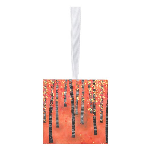 Landschap Birch Forest Decoratie