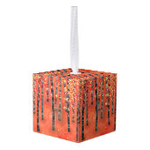 Landschap Birch Forest Decoratie (Achter hoekig)