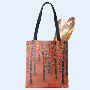 Landschap Birch Forest Tote Bag