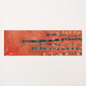 Landschap Birch Forest Yogamat (Achterkant (horizontaal))