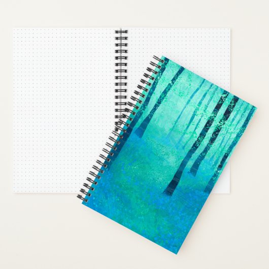 Landschap Blauwbos Notitieboek (Binnen)