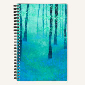 Landschap Blauwbos Notitieboek (Voorkant)