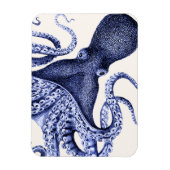 Landschap Blue Octopus Magneet (Verticaal)