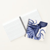 Landschap Blue Octopus Notitieboek (Binnen)
