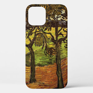 Landschap, bomen en figuren van Vincent van Gogh Case-Mate iPhone Case