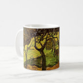 Landschap, bomen en figuren van Vincent van Gogh Koffiemok (Voorkant links)