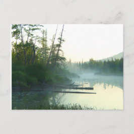 Landschap Boom watermoeras Briefkaart