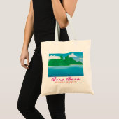 Landschap Bora bora Tote Bag (Voorkant (product))