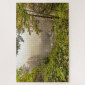 Landschap bos en oceaan legpuzzel (Verticaal)