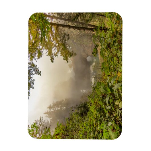 Landschap bos en oceaan magneet (Verticaal)