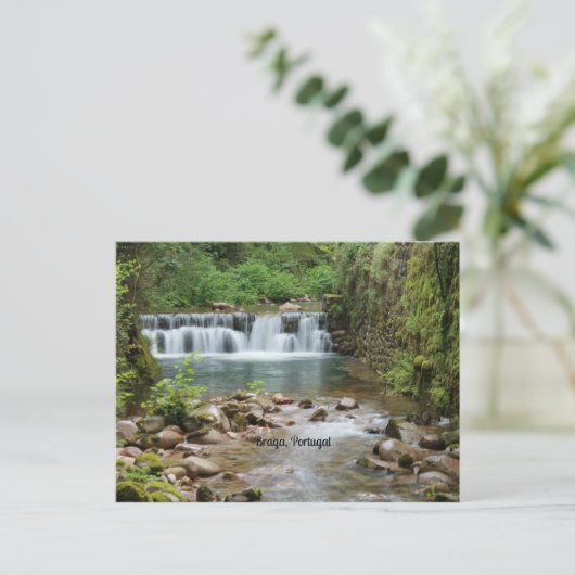 Landschap Braga, Portugal Briefkaart (Staand voorkant)