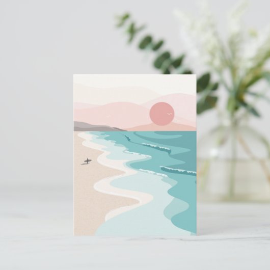 landschap briefkaart (Staand voorkant)