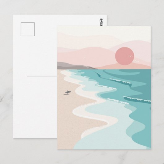 landschap briefkaart (Voorkant / Achterkant)