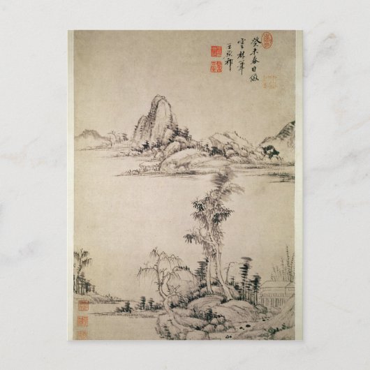 Landschap Briefkaart (Voorkant)