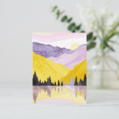 landschap briefkaart (Staand voorkant)