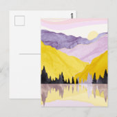 landschap briefkaart (Voorkant / Achterkant)