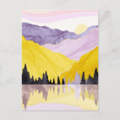 landschap briefkaart (Voorkant)