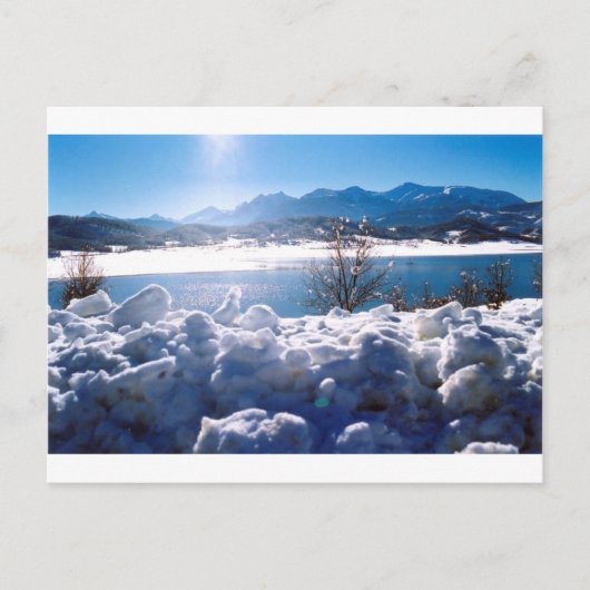 landschap briefkaart (Voorkant)