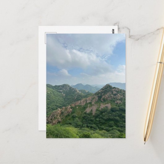 Landschap Briefkaart (Voorkant / Achterkant in situ)