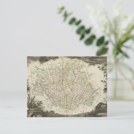 Landschap Briefkaart (Staand voorkant)