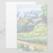 Landschap Briefpapier (Voorkant / Achterkant)