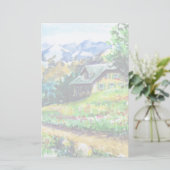 Landschap Briefpapier (Staand voorkant)