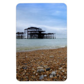 Landschap Brighton West Pier Magneet (Verticaal)