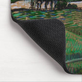 Landschap, Brug over Oise door Vincent van Gogh Muismat (Hoek)