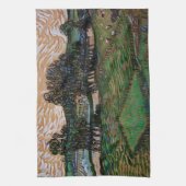 Landschap, Brug over Oise door Vincent van Gogh Theedoek (Verticaal)