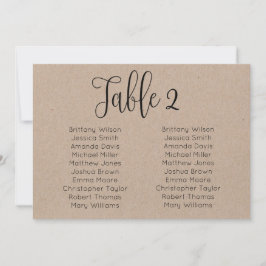 Landschap bruiloft zitkaart. Rustiek modern Kaart