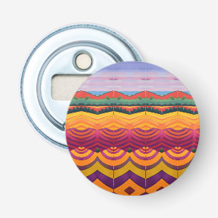 Landschap Button Flesopener