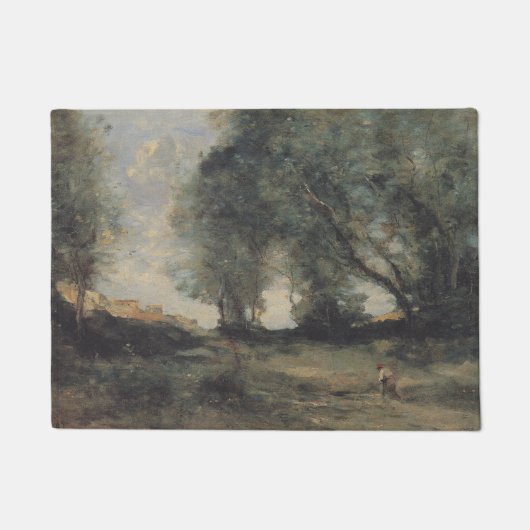 Landschap (Camille Corot) Deurmat (Voorkant)