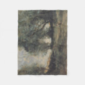Landschap (Camille Corot) Fleece Deken (Voorkant)
