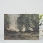 Landschap (Camille Corot) Kaart (Staand voorkant)